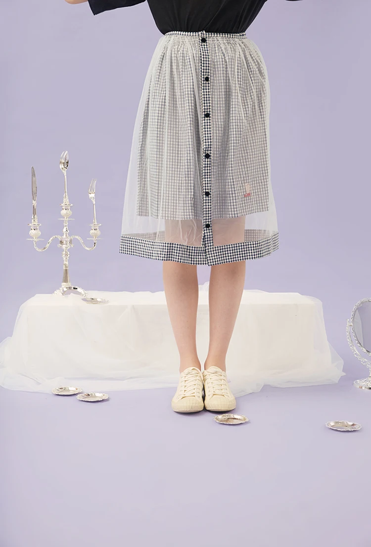 Fashion Brand Vintage Cute Plaid Printed Embroidery Elastic High Waist Midi Skirts Female Cotton Ladies Summer A-line Skirt
Fashion Brand Vintage Cute Plaid Printed Embroidery Elastic High Waist Midi Skirts Female Cotton Ladies Summer A-line Skirt