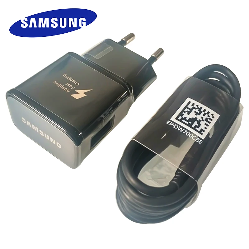 Original Samsung Fast Charger 9V1.67A EU Plug Adapter 120cm 2A Type C Cable for Galaxy S10 S8 S9 Plus A3 A5 A7 2017 Note 8 9
Original Samsung Fast Charger 9V1.67A EU Plug Adapter 120cm 2A Type C Cable for Galaxy S10 S8 S9 Plus A3 A5 A7 2017 Note 8 9