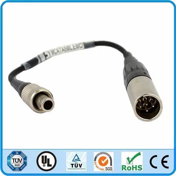 Lectrosonics TA5F to 3 Pin Male Plug Microphone Cable Adapter for SSM Micro Transmitter
Lectrosonics TA5F to 3 Pin Male Plug Microphone Cable Adapter for SSM Micro Transmitter