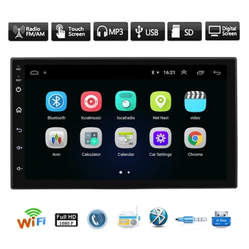 7'' Android 9.1 Car Multimedia Player Autoradio GPS Navigation Car Stereo Radio Bluetooth WIFI Audio Mirrorlink MP5 Player
7'' Android 9.1 Car Multimedia Player Autoradio GPS Navigation Car Stereo Radio Bluetooth WIFI Audio Mirrorlink MP5 Player