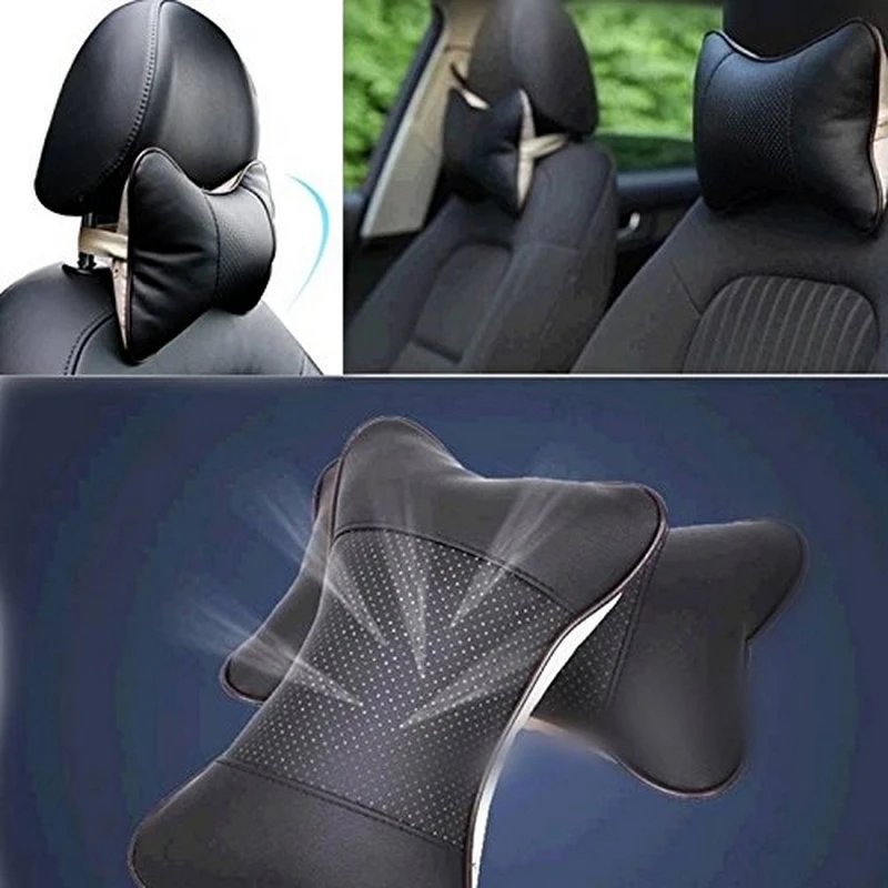 PU Leather Car Seat Head Neck Pillow Space Memory Foam Fabric Neck Headrest Soft Car Pillow Safe Rest Cushion
PU Leather Car Seat Head Neck Pillow Space Memory Foam Fabric Neck Headrest Soft Car Pillow Safe Rest Cushion