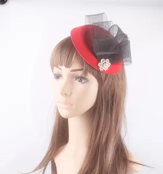 Vintage red base wedding crinoline fascinator headwear women classic black mesh birthday headpiece suit for all season FNR151105
Vintage red base wedding crinoline fascinator headwear women classic black mesh birthday headpiece suit for all season FNR151105