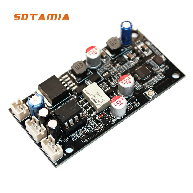 SOTAMIA CSR8675 Bluetooth 5.0 Receiver Board ES9018 APTX-HD I2S DAC Decoder Board With Antenna Support 24Bit/96Khz For Amplifier
SOTAMIA CSR8675 Bluetooth 5.0 Receiver Board ES9018 APTX-HD I2S DAC Decoder Board With Antenna Support 24Bit/96Khz For Amplifier