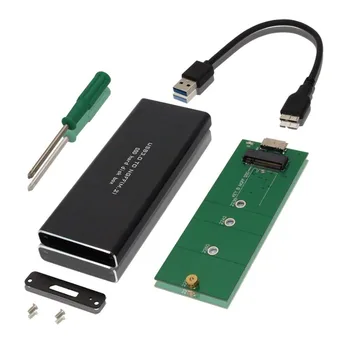 Portable USB3.0 SSD Type-A to M.2 NGFF SDD USB Key SSD Hard Disk Box Adapter Enclosure High Speed Aluminum Mobile Disk Box
Portable USB3.0 SSD Type-A to M.2 NGFF SDD USB Key SSD Hard Disk Box Adapter Enclosure High Speed Aluminum Mobile Disk Box