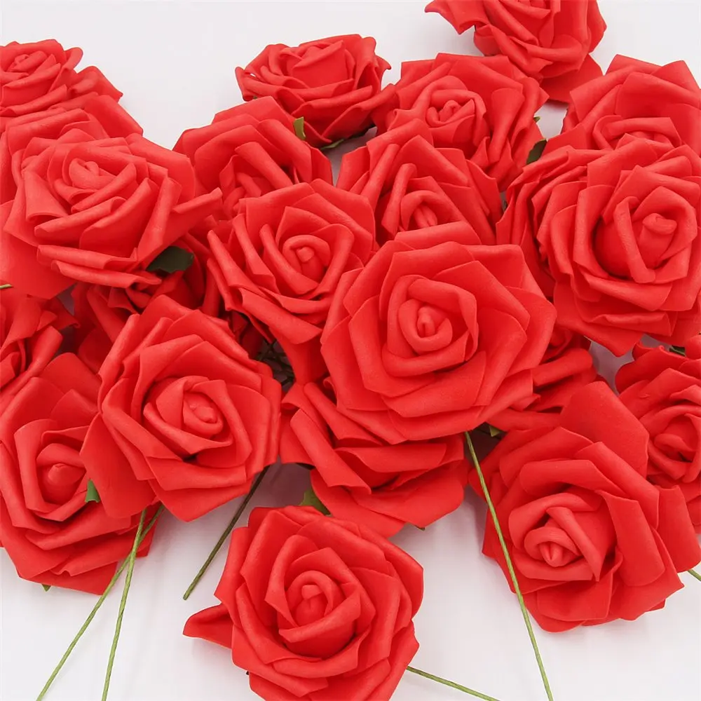10/25/50pcs Artificial Flower PE Foam Roses 3" Head Decoration DIY for Wedding Bridesmaid Bridal Bouquet Centerpieces Party
10/25/50pcs Artificial Flower PE Foam Roses 3" Head Decoration DIY for Wedding Bridesmaid Bridal Bouquet Centerpieces Party