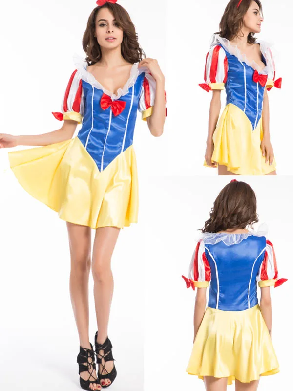 Free PP Womens Halloween Ladies Snow White Fairy Tale Fancy Dress Outfit Adult Princess Snow White Carnaval Cosplay Costume
Free PP Womens Halloween Ladies Snow White Fairy Tale Fancy Dress Outfit Adult Princess Snow White Carnaval Cosplay Costume