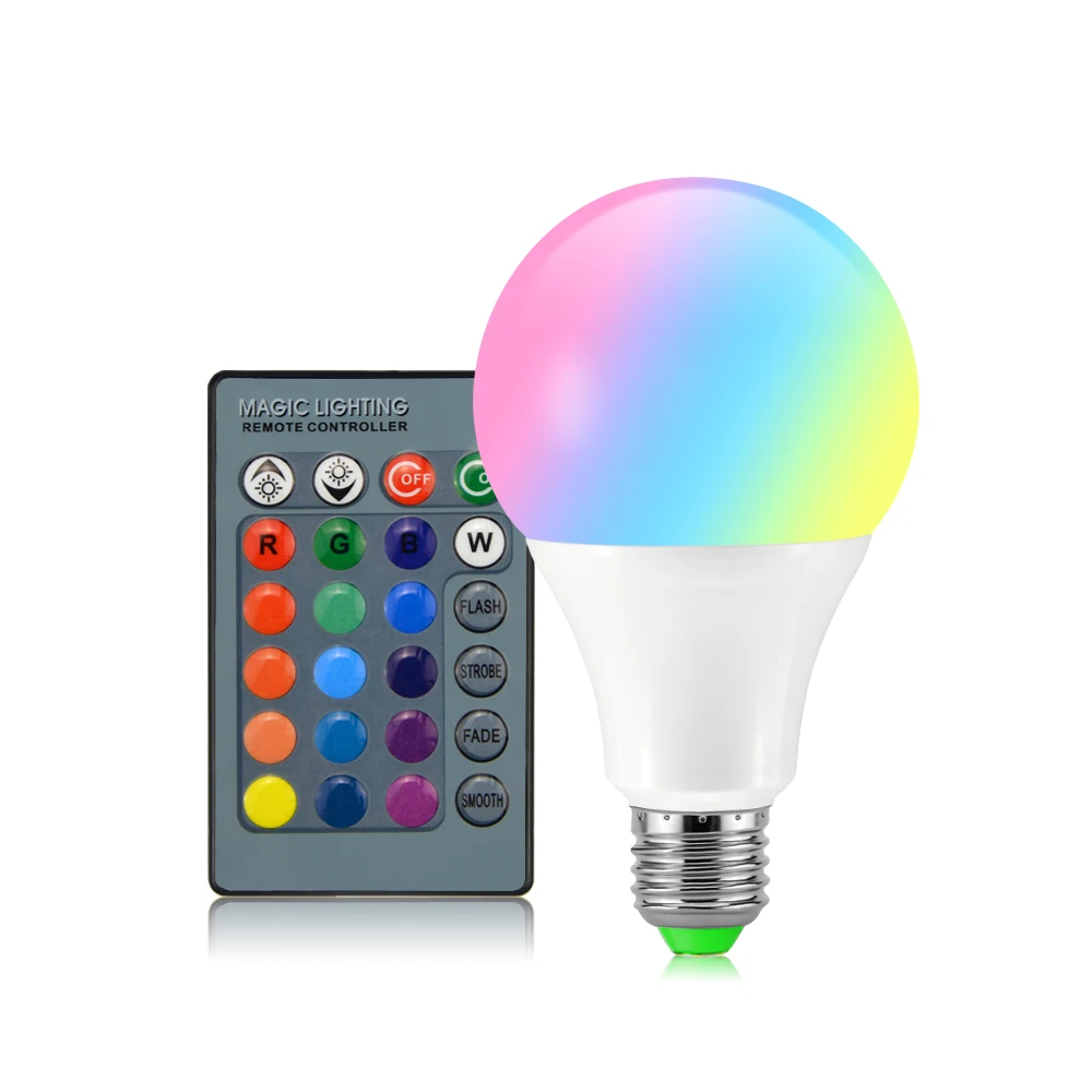 E27 85-265V 3W 10W LED Night Light 110V 220V Dimmable RGB LED lamp Magic Bulb spotlight with Remote Controller for home lighting
E27 85-265V 3W 10W LED Night Light 110V 220V Dimmable RGB LED lamp Magic Bulb spotlight with Remote Controller for home lighting