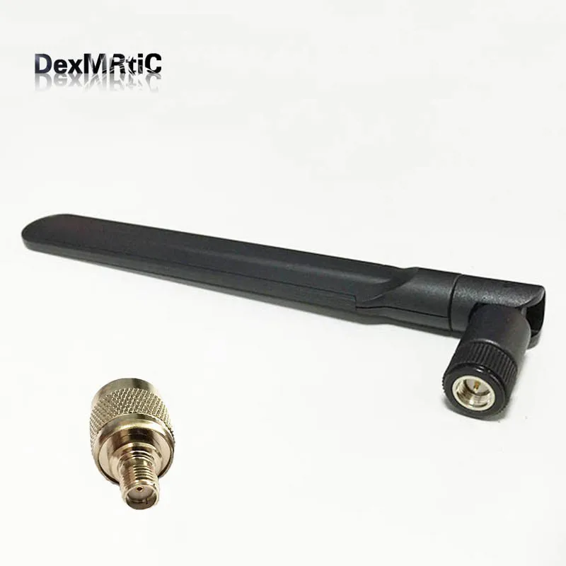 2 4 GHz/5 8 Ghz 8dBi Omni WIFI антенна двухдиапазонная с SMA Male + Female to TNC штекер RF коаксиальный