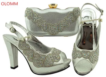 OLOMM Italian Shoe with Matching Bags African Shoe and Bag Set for Party In Women Italian Shoe with Bag BN1-5
OLOMM Italian Shoe with Matching Bags African Shoe and Bag Set for Party In Women Italian Shoe with Bag BN1-5