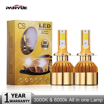 Muxall Super bright Auto White Gold Color 12V 10000LM H4 H7 H1 H8 H9 H11 Led Car Headlight 3000K 6000K Dual Color Led Headlamp
Muxall Super bright Auto White Gold Color 12V 10000LM H4 H7 H1 H8 H9 H11 Led Car Headlight 3000K 6000K Dual Color Led Headlamp