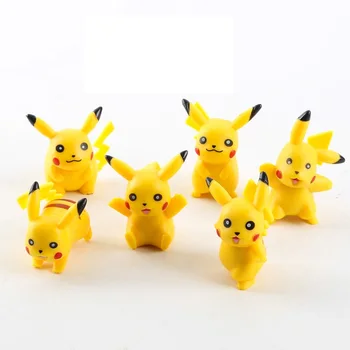 In stock 6 pcs/lot High quality PVC Pikachu action figure toys Monster doll ornaments toys for Children
In stock 6 pcs/lot High quality PVC Pikachu action figure toys Monster doll ornaments toys for Children