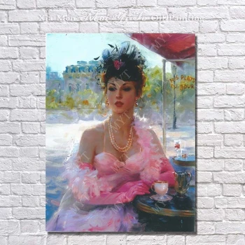 Women Oil Paintings Pink Dress Modern Living Room Wall Decor Hand Painted Wall Canvas Art Painting No Framed
Women Oil Paintings Pink Dress Modern Living Room Wall Decor Hand Painted Wall Canvas Art Painting No Framed