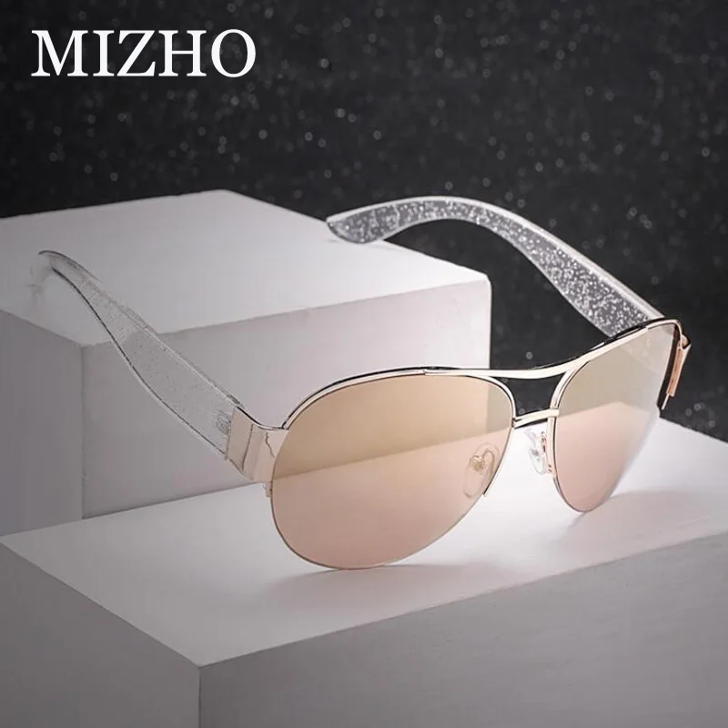 MIZHO New Arrival Tinted Sunglasses Women Brand Designer Pilot High Quality UV Protector Hip Hop 2019 Sun Glasses Pink Aviador
MIZHO New Arrival Tinted Sunglasses Women Brand Designer Pilot High Quality UV Protector Hip Hop 2019 Sun Glasses Pink Aviador