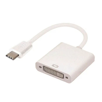 10pcs/lot USB-C Type C USB 3.1 to DVI 24 5 Pin 1080P Adapter Converter Cable Male Type-C to Female DVI for Macbook Pro Chrombook
10pcs/lot USB-C Type C USB 3.1 to DVI 24 5 Pin 1080P Adapter Converter Cable Male Type-C to Female DVI for Macbook Pro Chrombook