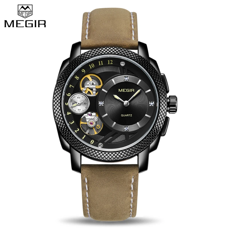Megir Men's Watch Top Brand Sport Quartz Watch Fashion Waterproof Chronograph Multifunction Male Wristwatches Relogio Masculino
Megir Men's Watch Top Brand Sport Quartz Watch Fashion Waterproof Chronograph Multifunction Male Wristwatches Relogio Masculino