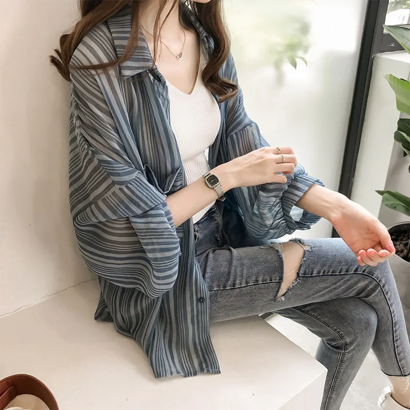 Blusas Mujer De Moda 2019 Womens Shirts Harajuku Women Tops Plus Size Ladies Long Sleeve Shirt Sunscreen Blouses/shirt 4xl
Blusas Mujer De Moda 2019 Womens Shirts Harajuku Women Tops Plus Size Ladies Long Sleeve Shirt Sunscreen Blouses/shirt 4xl
