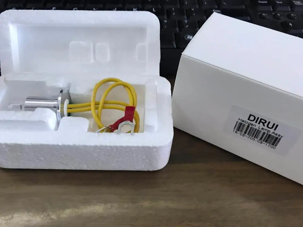 DIRUI 12V20W halogen lamp,12V20W spare bulb,Dirui CS-T240 CS300 CS400 CS600 CS800
DIRUI 12V20W halogen lamp,12V20W spare bulb,Dirui CS-T240 CS300 CS400 CS600 CS800