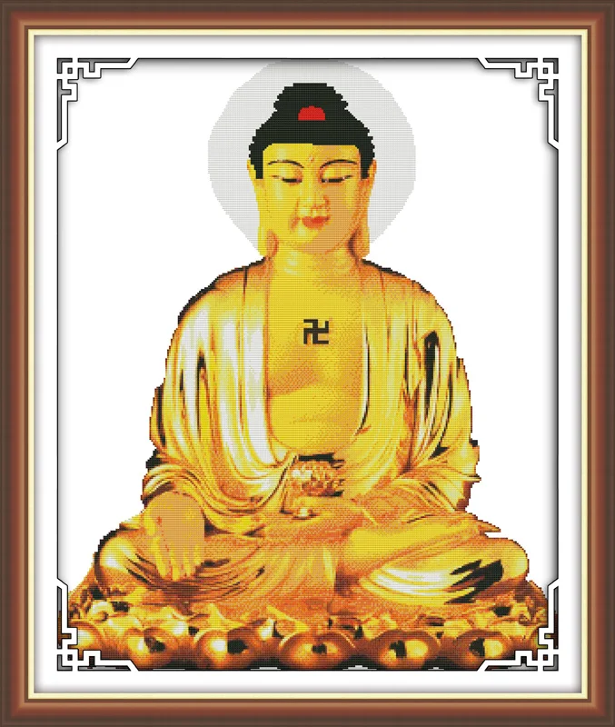 Hot Buddha(1)cotton DMC home decor canvas Cross Stitch kits people 14ct white 11ct print embroidery DIY handmade needlework wall
Hot Buddha(1)cotton DMC home decor canvas Cross Stitch kits people 14ct white 11ct print embroidery DIY handmade needlework wall