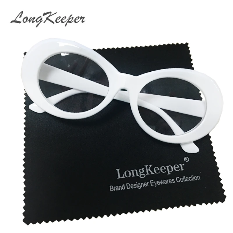 LongKeeper IRVANA Kurt Cobain Round Glasses Frames Female Male Oval Sunglasses Transparent Clear Lens Eyeglasses Women's Glasses
LongKeeper IRVANA Kurt Cobain Round Glasses Frames Female Male Oval Sunglasses Transparent Clear Lens Eyeglasses Women's Glasses