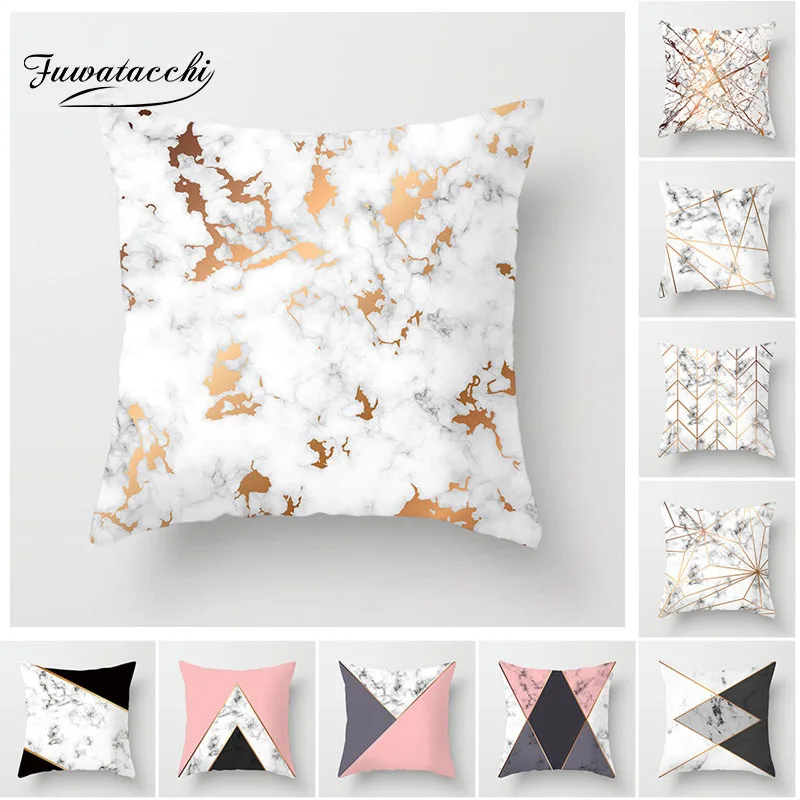 Fawatacchi Geometric Cushion cover 45x45cm Marble Texture Throw Pillow Case Diamond Cushion Cover For Sofa Home Decor Bedroom
Fawatacchi Geometric Cushion cover 45x45cm Marble Texture Throw Pillow Case Diamond Cushion Cover For Sofa Home Decor Bedroom