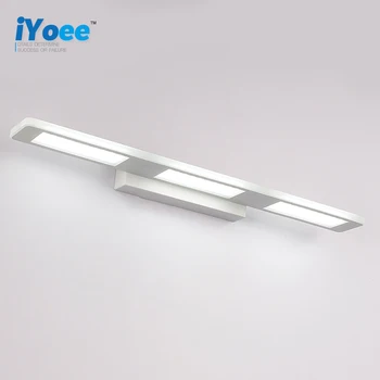 iYoee Morden Anti-fog Waterproof Aluminum Mirror Light LED Bathroom Wall Lamp Brief Indoor Lighting Fixtures Sconce for Home Bed
iYoee Morden Anti-fog Waterproof Aluminum Mirror Light LED Bathroom Wall Lamp Brief Indoor Lighting Fixtures Sconce for Home Bed