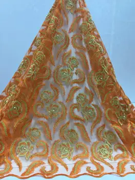 Nigeria Lace Fabrics Lace African Fabric Gold Lace Embroidery Beaded Lace African Bridal Fabric 5 Yards for Wedding Party 2019
Nigeria Lace Fabrics Lace African Fabric Gold Lace Embroidery Beaded Lace African Bridal Fabric 5 Yards for Wedding Party 2019