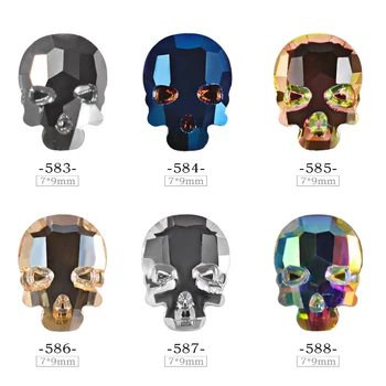 10 Pcs Skull Rhinestone Nail Decorations Crystal AB Flat Back Charm Design Nail Accessories DIY Nail Supplies
10 Pcs Skull Rhinestone Nail Decorations Crystal AB Flat Back Charm Design Nail Accessories DIY Nail Supplies