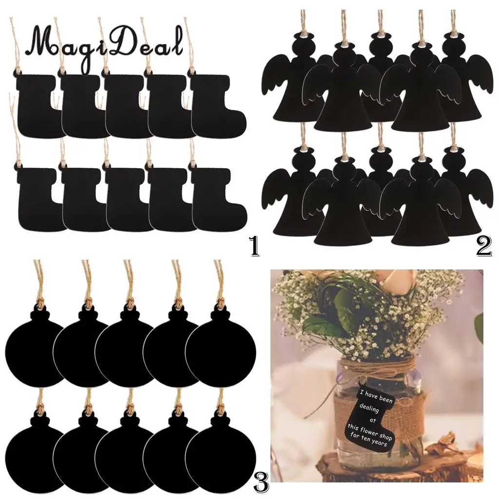10pcs Wooden Mini Hanging Chalkboard Black Note Board Sign Home Party Wedding Christmas Decoration Gift
10pcs Wooden Mini Hanging Chalkboard Black Note Board Sign Home Party Wedding Christmas Decoration Gift