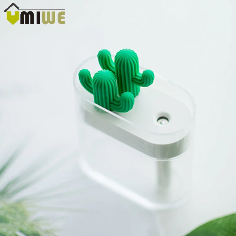 Mini Cute USB Transparent Air Humidifier Cactus Humidifier Night Light Mist Maker Fogger Atomizer with Sticker for Home Office
Mini Cute USB Transparent Air Humidifier Cactus Humidifier Night Light Mist Maker Fogger Atomizer with Sticker for Home Office