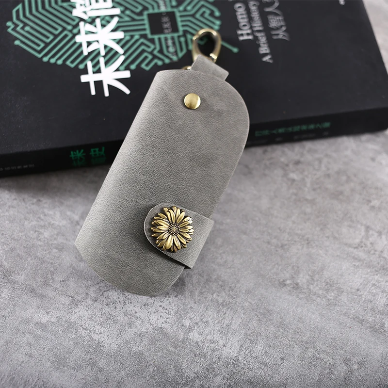 Gathersun New Products Crazy Horse Leather Key Bag Handmade Vintage Style Genuine Leather Car Key Holder
Gathersun New Products Crazy Horse Leather Key Bag Handmade Vintage Style Genuine Leather Car Key Holder