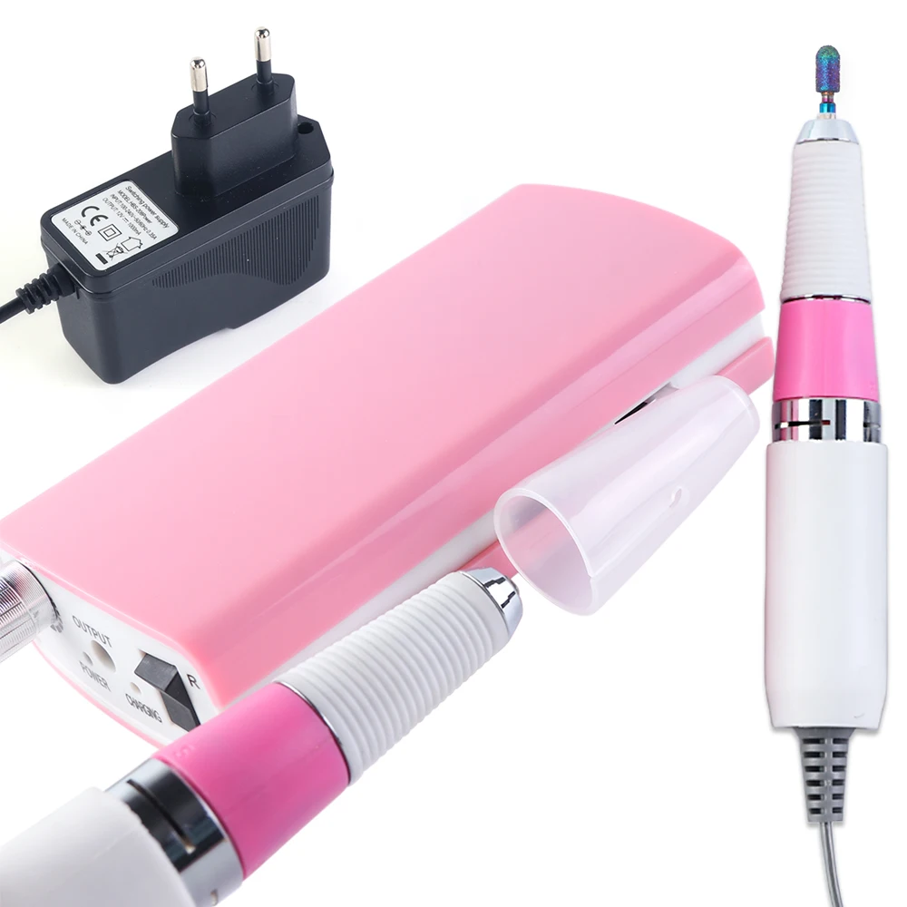 30000rpm Portable Electric Milling Cutters For Manicure Rechargable Nail Drill Rotate Machine Carbide Burr Nail Equipment BE796
30000rpm Portable Electric Milling Cutters For Manicure Rechargable Nail Drill Rotate Machine Carbide Burr Nail Equipment BE796