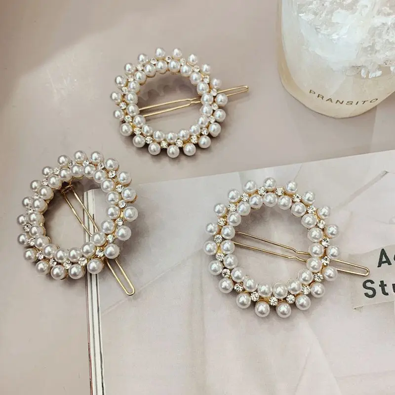1pcs Korea Chic Style Pearl Rhinestone Hair clip Pins Barrette Hairband Hairpin Headdress for women girls Hair Accessories
1pcs Korea Chic Style Pearl Rhinestone Hair clip Pins Barrette Hairband Hairpin Headdress for women girls Hair Accessories