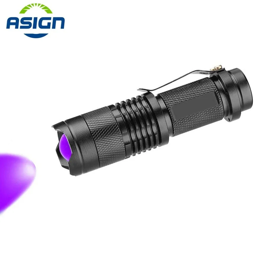 Portable LED UV Flashlight High Power Rechargeable Zoom Mini Ultra Violet Torch Light For Pet Stains Detector Scorpion Hunting
Portable LED UV Flashlight High Power Rechargeable Zoom Mini Ultra Violet Torch Light For Pet Stains Detector Scorpion Hunting