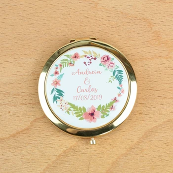 1pcs Personalized wedding logo folding Makeup mirror custom name date Wedding favor and gift Bridesmaid gifts
1pcs Personalized wedding logo folding Makeup mirror custom name date Wedding favor and gift Bridesmaid gifts