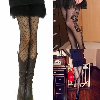 Fashion Sexy Fishnet Stockings Women Girls Core Wire Jacquard Club Panty Knitting Net Thin Pattern Tattoo
Fashion Sexy Fishnet Stockings Women Girls Core Wire Jacquard Club Panty Knitting Net Thin Pattern Tattoo