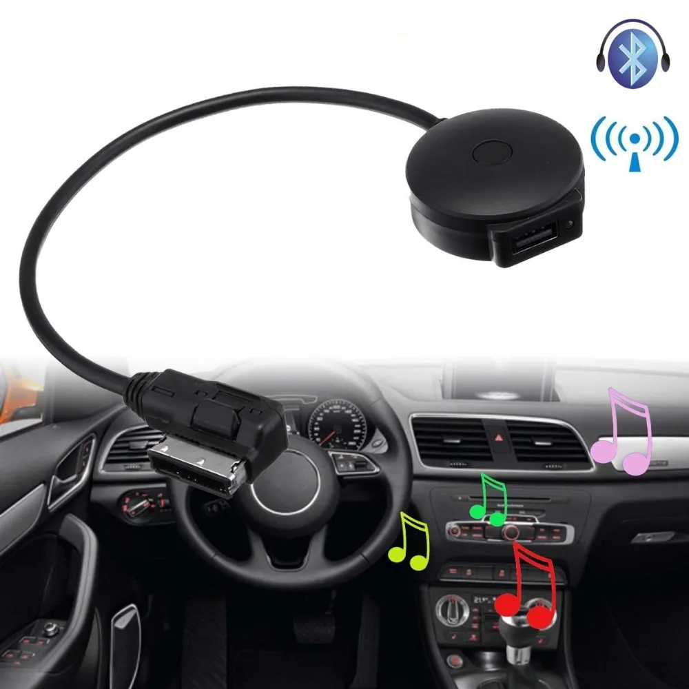 Lonleap Media In AMI MDI to Bluetooth Adapter font b Audio b font Aux USB Female