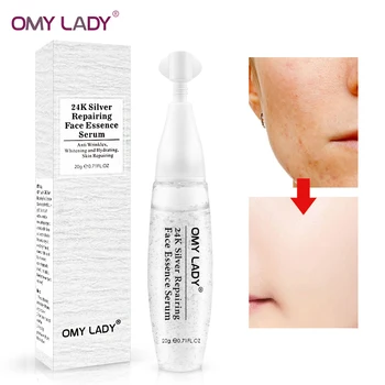 OMYLADY 24K Silver Repairing Face Essence Serum face serum Skin Care shrink pores Anti Aging Intensive Lifting Firming
OMYLADY 24K Silver Repairing Face Essence Serum face serum Skin Care shrink pores Anti Aging Intensive Lifting Firming