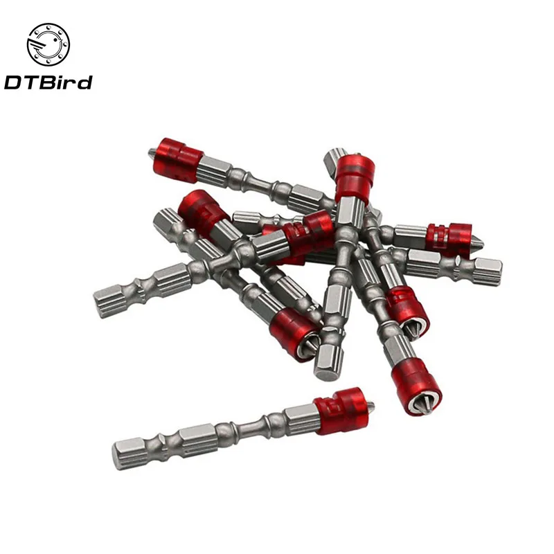 5pcs PH2 Magnetic Screwdriver Bit Anti-Slip S2 Steel Electric Screw Driver Set 1/4" Hex Shank Single Head Power Tools DT6
5pcs PH2 Magnetic Screwdriver Bit Anti-Slip S2 Steel Electric Screw Driver Set 1/4" Hex Shank Single Head Power Tools DT6