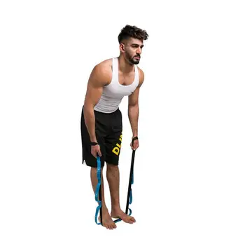 Wholesale 50pcs/lot 2m length Cotton multi grip stretch strap with handling loop yoga belt
Wholesale 50pcs/lot 2m length Cotton multi grip stretch strap with handling loop yoga belt