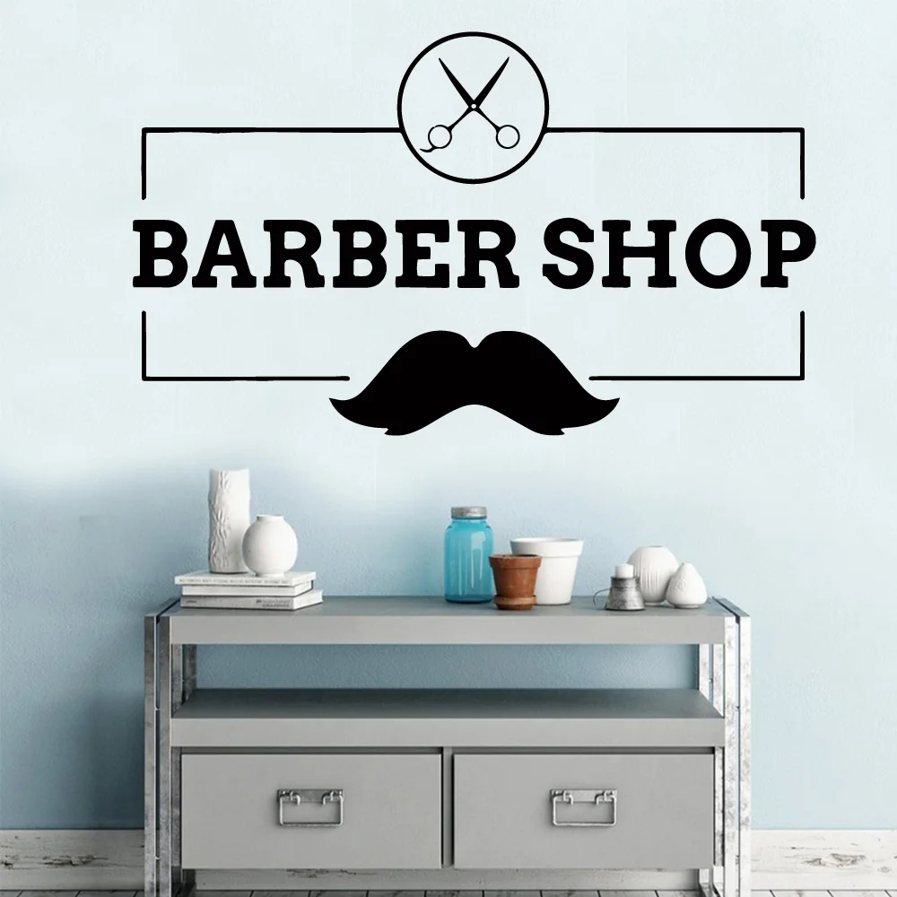 NEW Barber Shop Wall Sticker Self Adhesive Vinyl Waterproof Wall Art Decal Decorative Vinyl Wall Art Sticker Murals
NEW Barber Shop Wall Sticker Self Adhesive Vinyl Waterproof Wall Art Decal Decorative Vinyl Wall Art Sticker Murals
