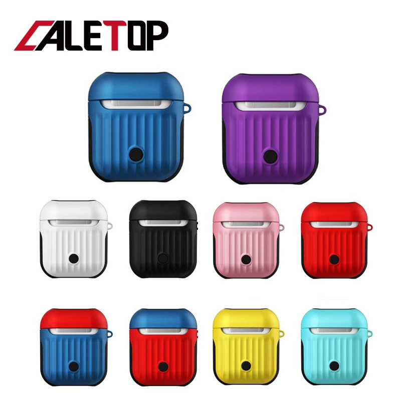 CALETOP Case for Airpods Accessories Cases Cover For True Wireless Earphones TPU PC Pouch Protective Air Pods Skin Box 2019 New
CALETOP Case for Airpods Accessories Cases Cover For True Wireless Earphones TPU PC Pouch Protective Air Pods Skin Box 2019 New