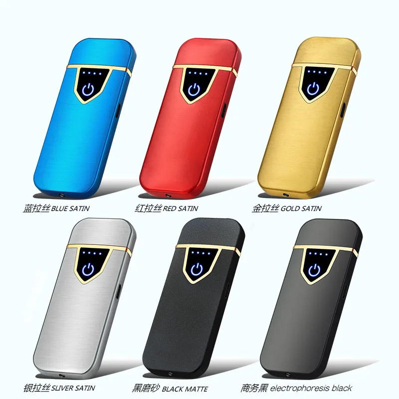 USB Ultra-Thin Electric Heating Wire Charging Lighter Touch Sensing Windproof Electronic Cigarette Lighter Environmental Protect
USB Ultra-Thin Electric Heating Wire Charging Lighter Touch Sensing Windproof Electronic Cigarette Lighter Environmental Protect
