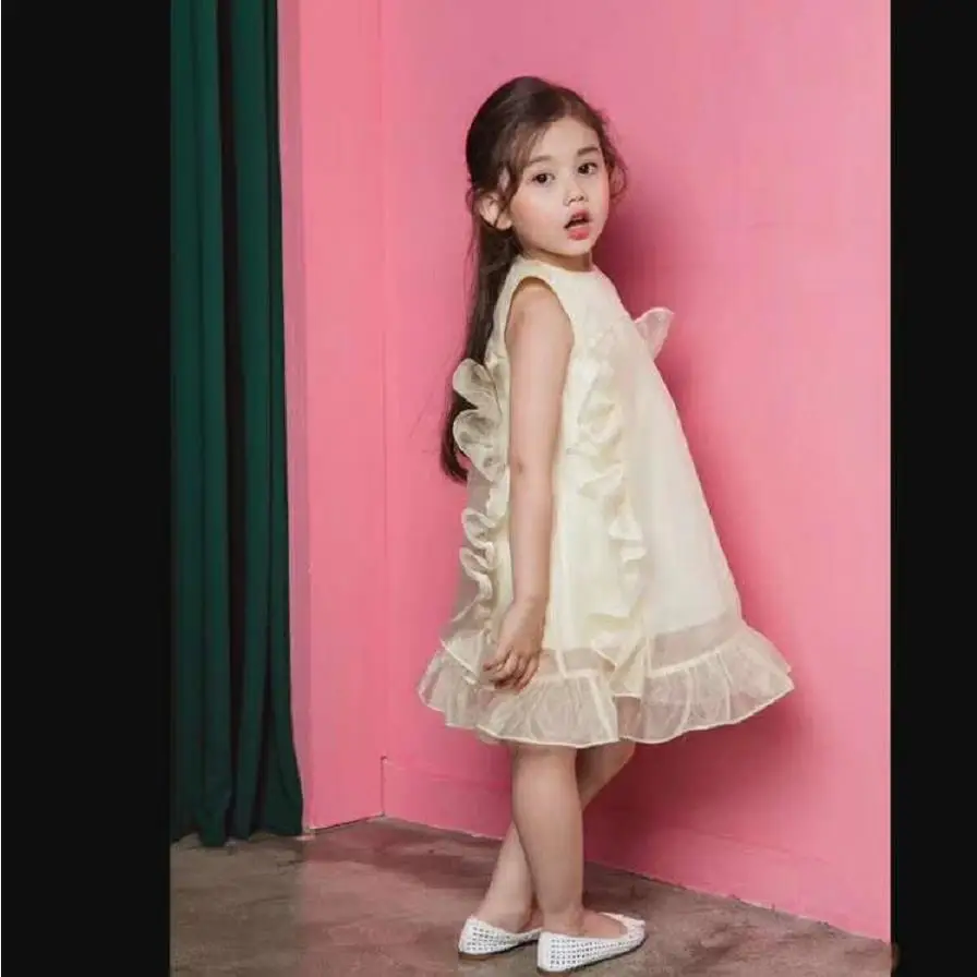 Gilrs dress summer new good quality princess dress for children kids party clothes sleeveless ruffles solid dress 2-10Y WS429
Gilrs dress summer new good quality princess dress for children kids party clothes sleeveless ruffles solid dress 2-10Y WS429