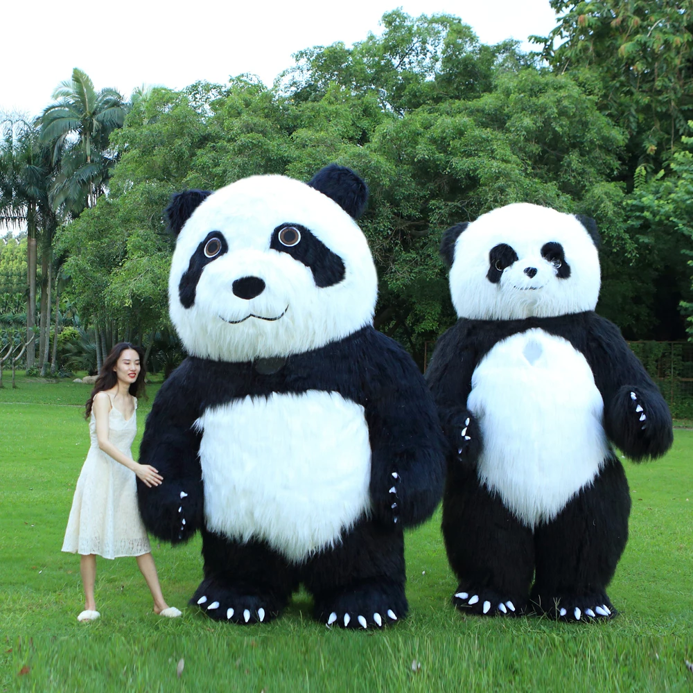 3M Tall Panda Inflatable Costume Mascot Halloween Costumes Suitable For 1.7m To 1.95m Adult
3M Tall Panda Inflatable Costume Mascot Halloween Costumes Suitable For 1.7m To 1.95m Adult