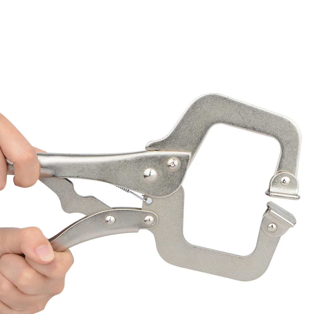 Dropship Multi-functional Carbon Steel C-type Flat Locking Grip Vise Pliers C Clamp Wear-Resistant Vise Grip Clam Hand Tools
Dropship Multi-functional Carbon Steel C-type Flat Locking Grip Vise Pliers C Clamp Wear-Resistant Vise Grip Clam Hand Tools