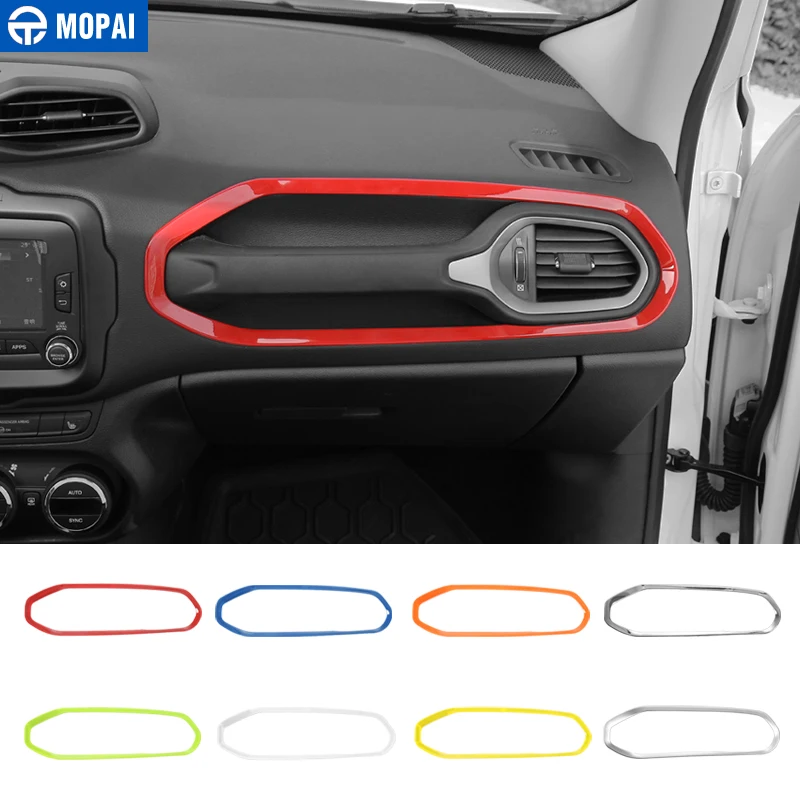 MOPAI ABS Car Interior Copilot Seat Grab Handle Decoration Cover Trim Stickers for Jeep Renegade 2015-2017 Car Styling 
MOPAI ABS Car Interior Copilot Seat Grab Handle Decoration Cover Trim Stickers for Jeep Renegade 2015-2017 Car Styling