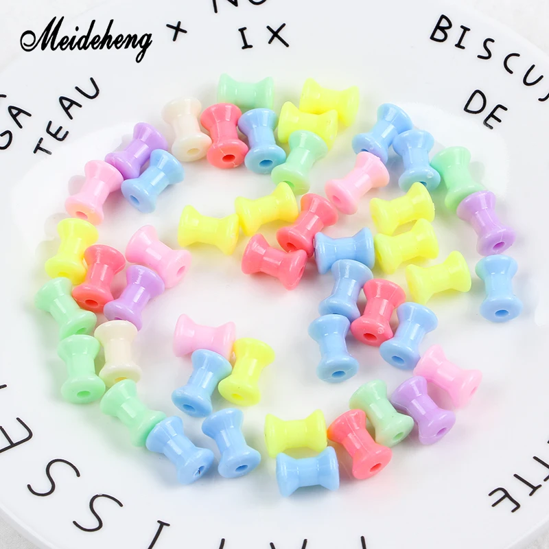 Meideheng Acrylic Beads Spring Light Color Dumbbell Kid's Toys Bead Accessories For Jewelry Making Handmade Crafts Material
Meideheng Acrylic Beads Spring Light Color Dumbbell Kid's Toys Bead Accessories For Jewelry Making Handmade Crafts Material