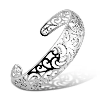 Ethnic Sterling silver jewelry 925sterling silver bracelet for woman,Hollow-out figure pattern design,open Solid silver bracelet
Ethnic Sterling silver jewelry 925sterling silver bracelet for woman,Hollow-out figure pattern design,open Solid silver bracelet