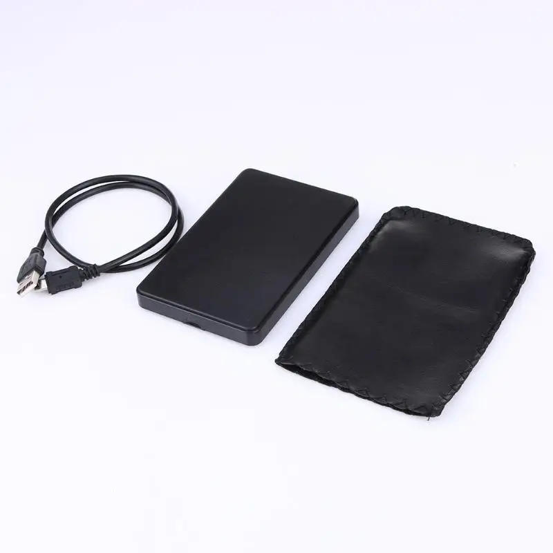 HDD Case Slim Portable 2.5 Case USB 2.0 External Hard Disk SATA Hard Drives HDD Box Enclosure with USB Cable Black
HDD Case Slim Portable 2.5 Case USB 2.0 External Hard Disk SATA Hard Drives HDD Box Enclosure with USB Cable Black