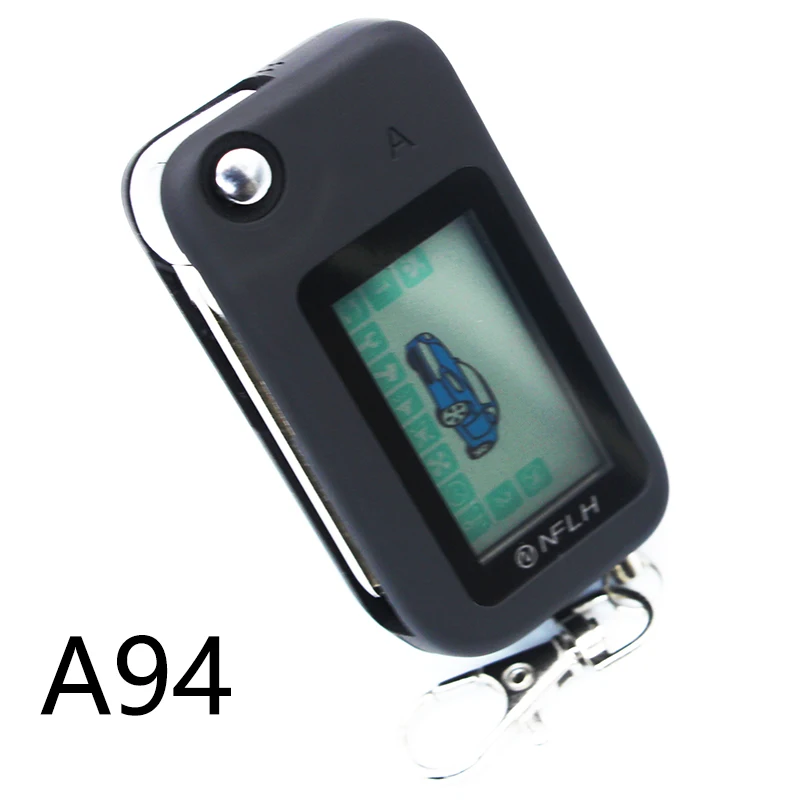 A94 Two way LCD Remote Controller Key Fob Chain Keychain for Starline A94 Uncut Blade Fob start stop Two Way Car Alarm System
A94 Two way LCD Remote Controller Key Fob Chain Keychain for Starline A94 Uncut Blade Fob start stop Two Way Car Alarm System